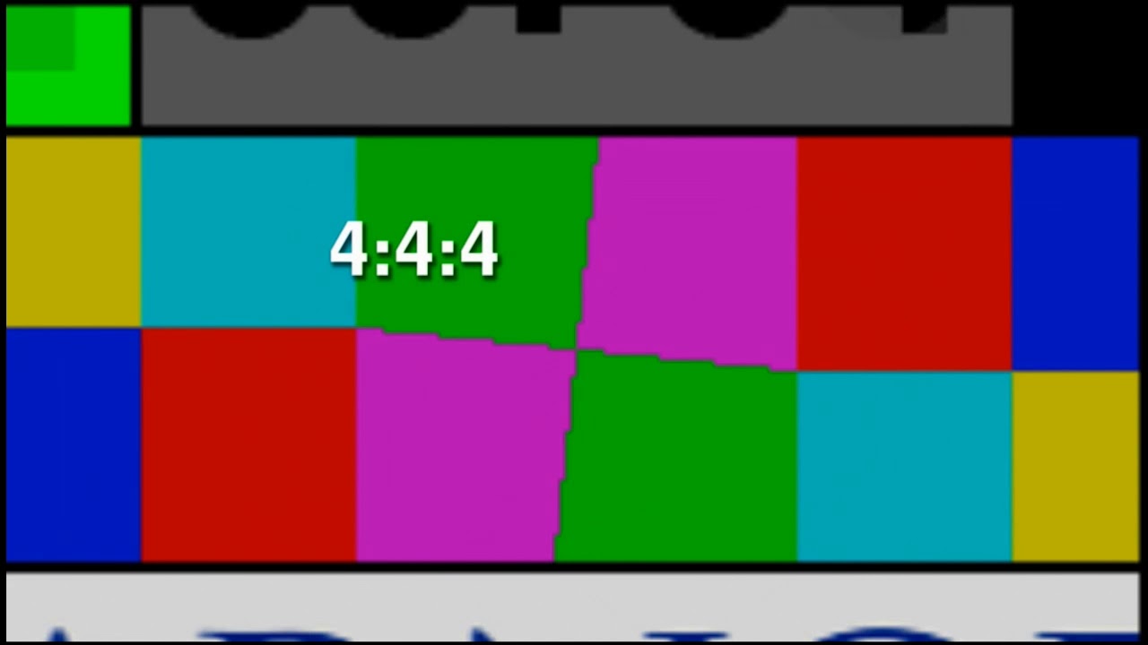 VISUALIZER (TM) test pattern  15 features explained.