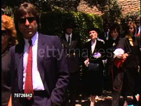 Michael Jackson Funeral for Vincente Minnelli Jul  25, 1986