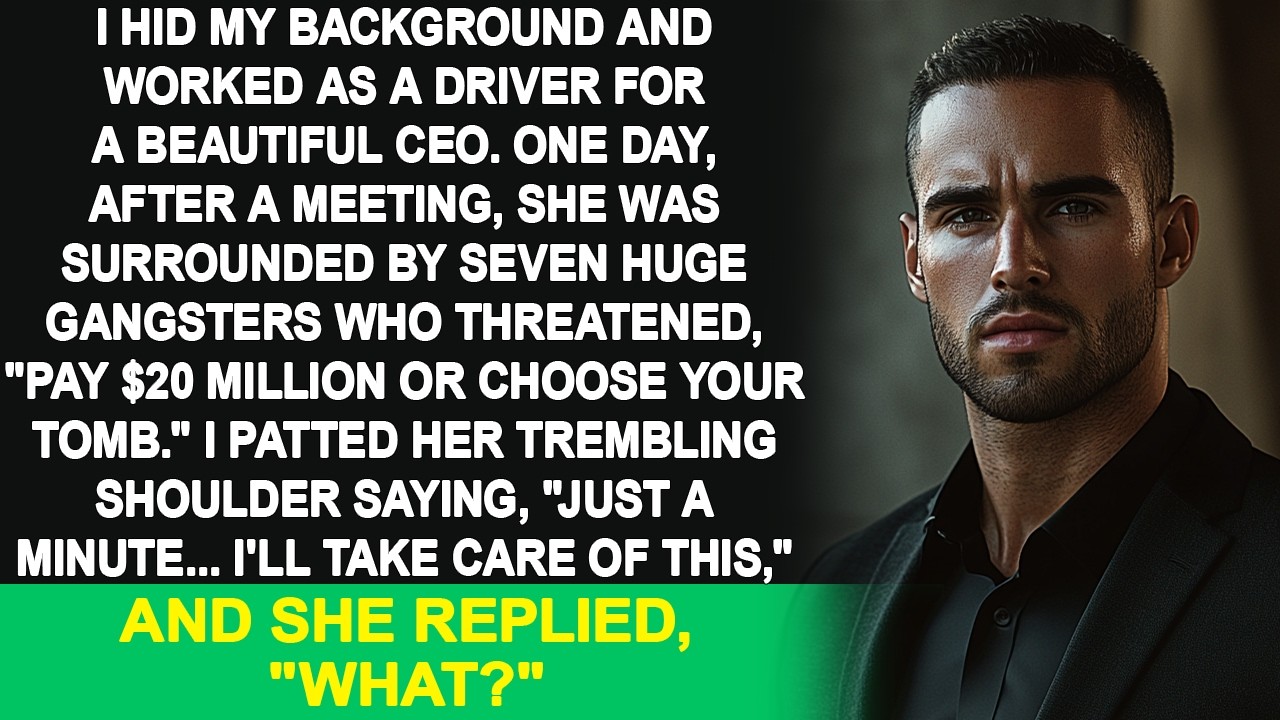 I was hiding my background and worked as a driver for a beautiful CEO. One day, she...