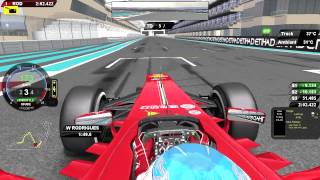 preview picture of video '[rFactor] Scuderia Ferrari F138 @ Abu Dhabi with Fernando Alonso (Mod LRClub 2013) [HD]'