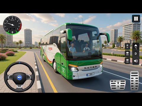 🌍 World Tour Bus Driving Simulator 3D 2026 | City Coach Bus Android Gameplay