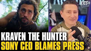 Download lagu Sony CEO Blames Critics For Kraven And Madame Web Failures mp3 Download lagu Sony CEO Blames Critics For Kraven And Madame Web Failures mp3