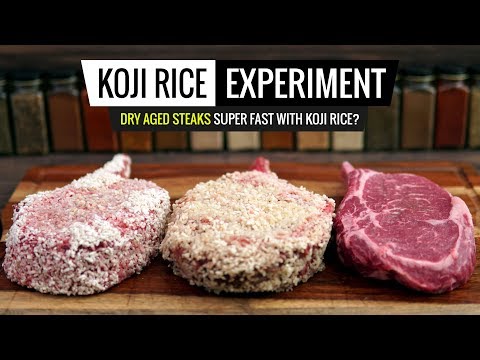Sous Vide KOJI RICE Experiment - Dry Aging in 48hrs - Does it WORK?