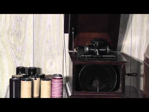 Edison blue amberol cylinder 4041 - Oh By Jingo! Oh By Gee! by the Premier Quartet