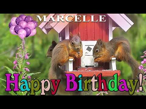 🎂 HAPPY BIRTHDAY Marcelle 🎈 (French Parisian Accent)