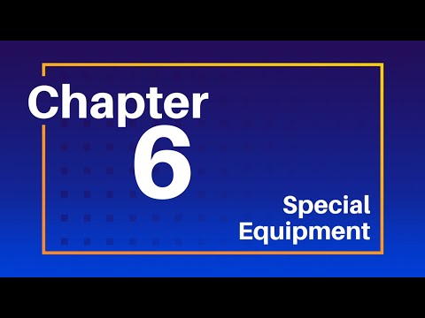 2020 NEC - Introduction to Chapter Six – Special Equipment