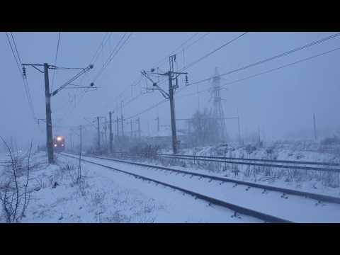 Tren IR381 Vicsani Frontiera - Bucuresti Nord pleaca din Dolhasca cu EA666 - 05.02.2020