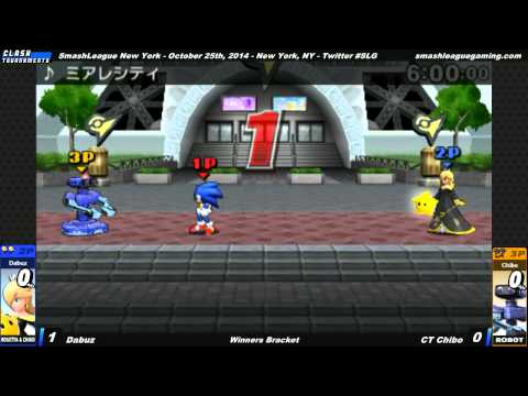 SmashLeague NY - Dabuz vs CT Chibo - Smash 3DS