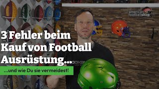 Der WAHRE Grund, warum deine Football-Ausrüstung nicht passt: Die 3 häufigsten F
