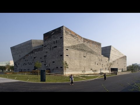 Wang Shu's Ningbo History Museum built from the remains of demolished villages