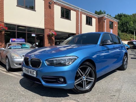 2018 18-Reg BMW 116d Sport Auto, new model, great value £11995
