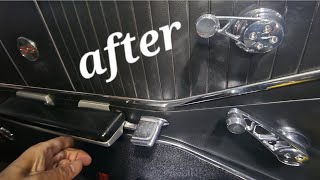 removal and install of window cranks on 1964 impala
