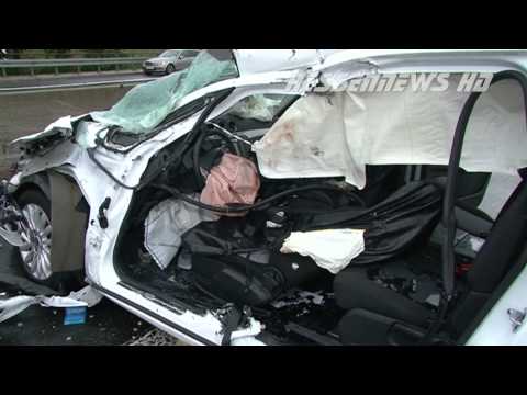 A44: Tödlicher Unfall - PKW fuhr auf LKW auf 21.07.2014