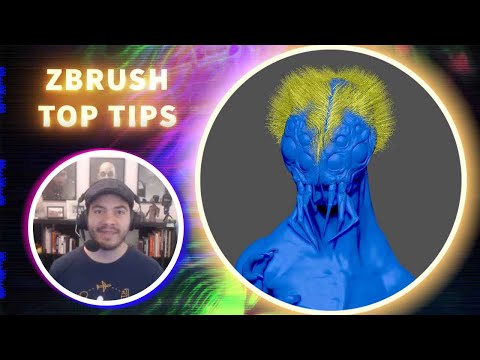 Working with FiberMesh for Hair and Fur - ZBrush Top Tips - Pablo Munoz Gomez