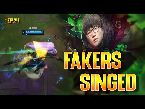 ep.24:: SKT FAKER // SPELLBOOK SINGED vs. SK JENAX YASUO,, 9.21,, proxy5000 edits