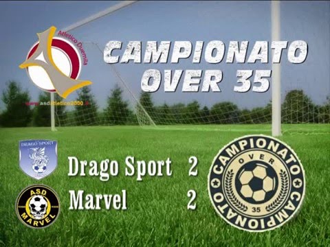 CAMPIONATO OVER 35 - SERIE A 5^GIORNATA - DRAGO SPORT VS MARVEL 2 - 2