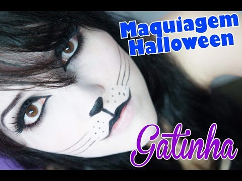 Maquiagem de Halloween | Gatinha {Kitty Makeup}