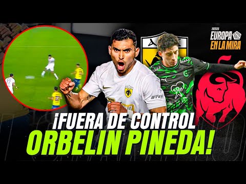 ¡CINCO GOLES ORBELÍN PINEDA ESTA IMPARABLE! 🇲🇽 INICIA LA GOLEADA EN GRECIA 😱 | JURADO EN BÉLGICA
