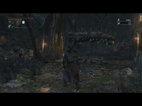 Bloodborne - Stupid and funny death by trap