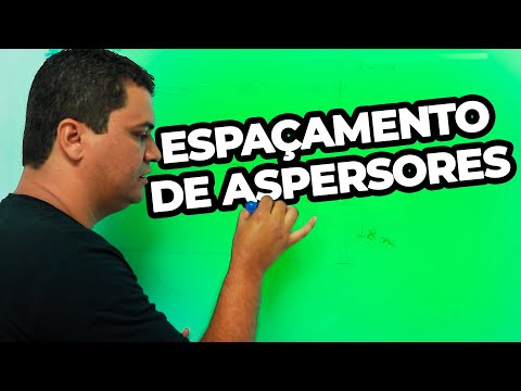 ESPAÇAMENTO DE ASPERSORES | APERSOR LF2400