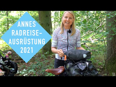 Annes Radreise-Ausrüstung 2021 / Bikepacking