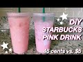 How To Make A Starbucks Pink Drink Diy At Home