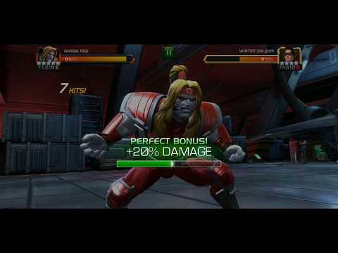 MCOC: R4 Omega Red vs RoL Winter Soldier with Suicides