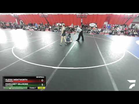 112-117 Lbs Semifinal - Alexia Wentworth, Minnesota Vs Margaret Gillmore, Wisconsin B1a6