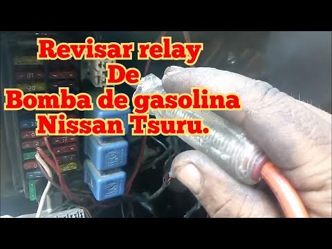 Checking the Tsuru 16V Fuel Pump Relays