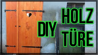 Holztüre Selber Bauen | DIY Scheunentüre | Selfmade wooden door