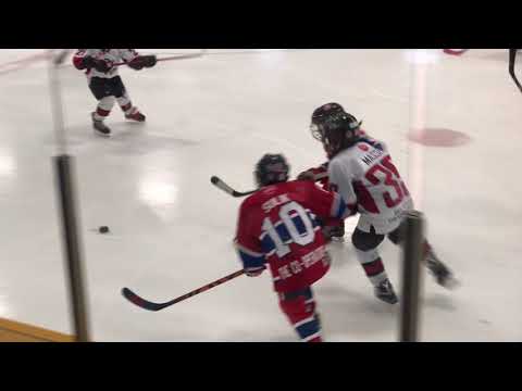 GAME #25 Regular Season: (2017-12-23) Tecumseh Eagles Novice AA versus Belle River Canadiens