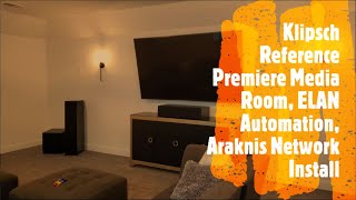 Klipsch 5.2 Reference Premiere Media Room, ELAN Automation, Araknis Network - Flower Mound, TX