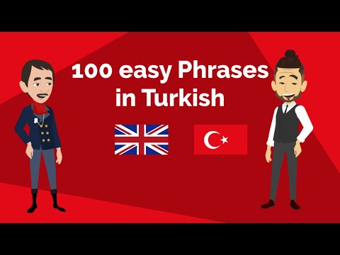 Learn 100 easy & beautiful Turkish Phrases