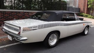 1967 Plymouth Barracuda Convertible SOLD