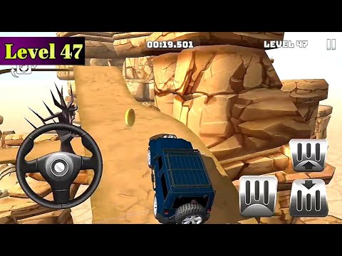 4x4 offroad mountain car driving gameplay level 47 #mountainclimb4x4
