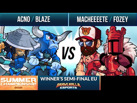 Acno & Blaze vs Macheeeete & Fozey - Winners Semi-Final - Summer Championship 2021 - EU 2v2
