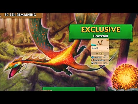GRAZEFALL Titan Mode Max Level 150 | Exclusive Sliquifier | Dragons: Rise of Berk