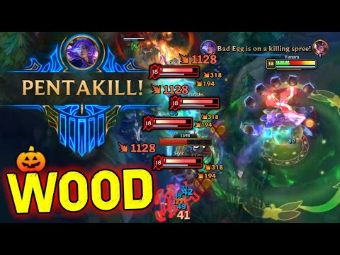 WOOD DIVISION PENTA LoL FUN MOMENTS #500