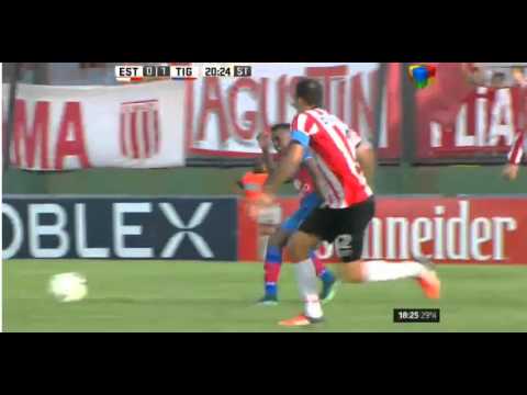 Gol de Federico Gonzalez - Estudiantes (LP) 0 Vs 1 Tigre - Fecha 3 - Liga Argentina
