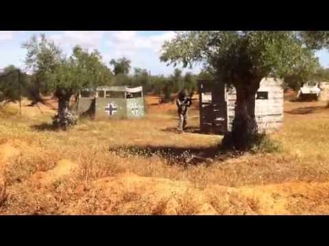 Paintball Badajoz Extrepaintball. Partida 08/06/2014 Ana Mª Pichoto
