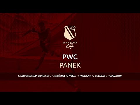 Skrót spotkania PWC - PANEK ( Legia Biznes Cup Jesień 2021 )