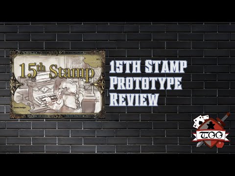 15th Stamp Prototype Board Game Review | Unique Strategy Game First Impressions