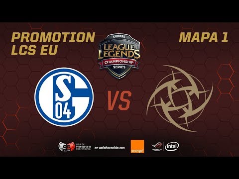 SHALKE 04 VS NINJAS IN PYJAMAS - Mapa 1 - PROMOTION LCS EU - CS/LCS EU