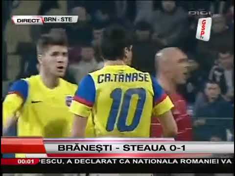 Rezumat Etapa 21 2010-2011 Victoria Branesti - Steaua Bucuresti 0-1