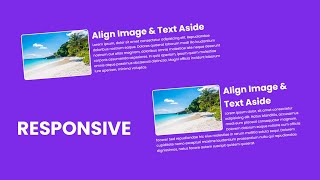 How to Align Image and Text Side by Side in HTML & CSS | Wrap Text Around Image HTML CSS