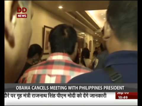 Obama cancels meeting with Philippines President after indecent comments