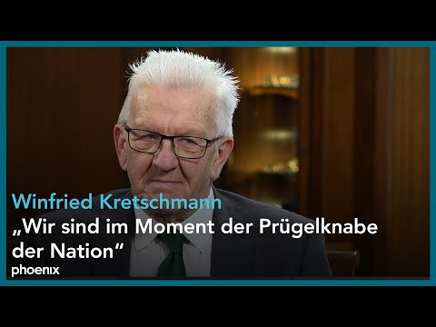 Video Thumbnail: phoenix persönlich: Winfried Kretschmann zu Gast bei Eva Lindenau
