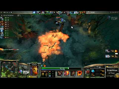 Lions Pride vs iCCup Game 1   EIZO Cup DOTA 2   TobiWan & Wagamama