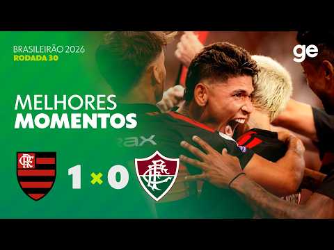 Gols e melhores lances de Flamengo x Fluminense