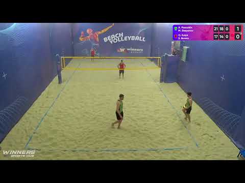 18:40 A. Pasazhin / M. Stepanov - O. Kulyk / S. Borets 21.03.2023 | Winners Beach Volleyball